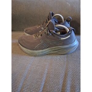 Asics Gel Nimbus 26 Women's Size 9 Shoes Black Running Sneaker 1012B602